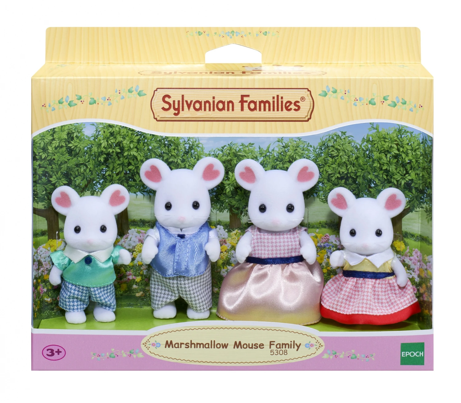 Sylvanian Families Familie Marshmellow Muis SF5308 3 Sylvanian Families Familie Marshmellow Muis SF5308