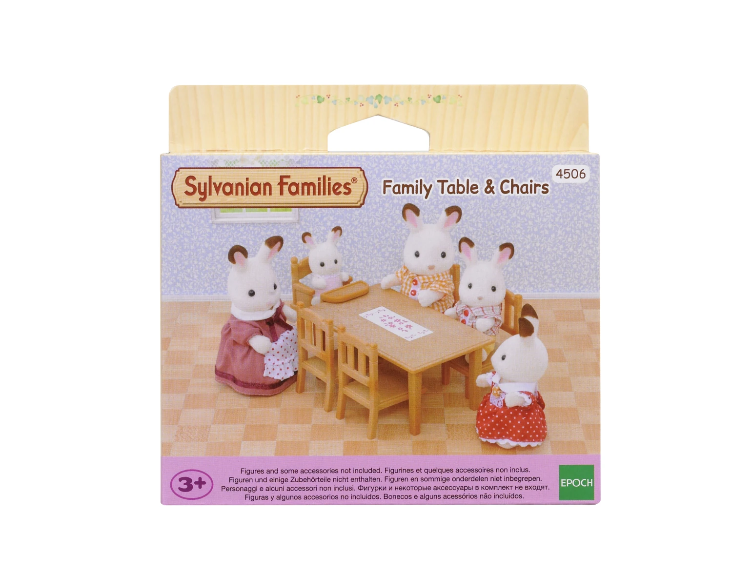 Sylvanian Families Eettafelset SF4506 3 Sylvanian Families Eettafelset SF4506