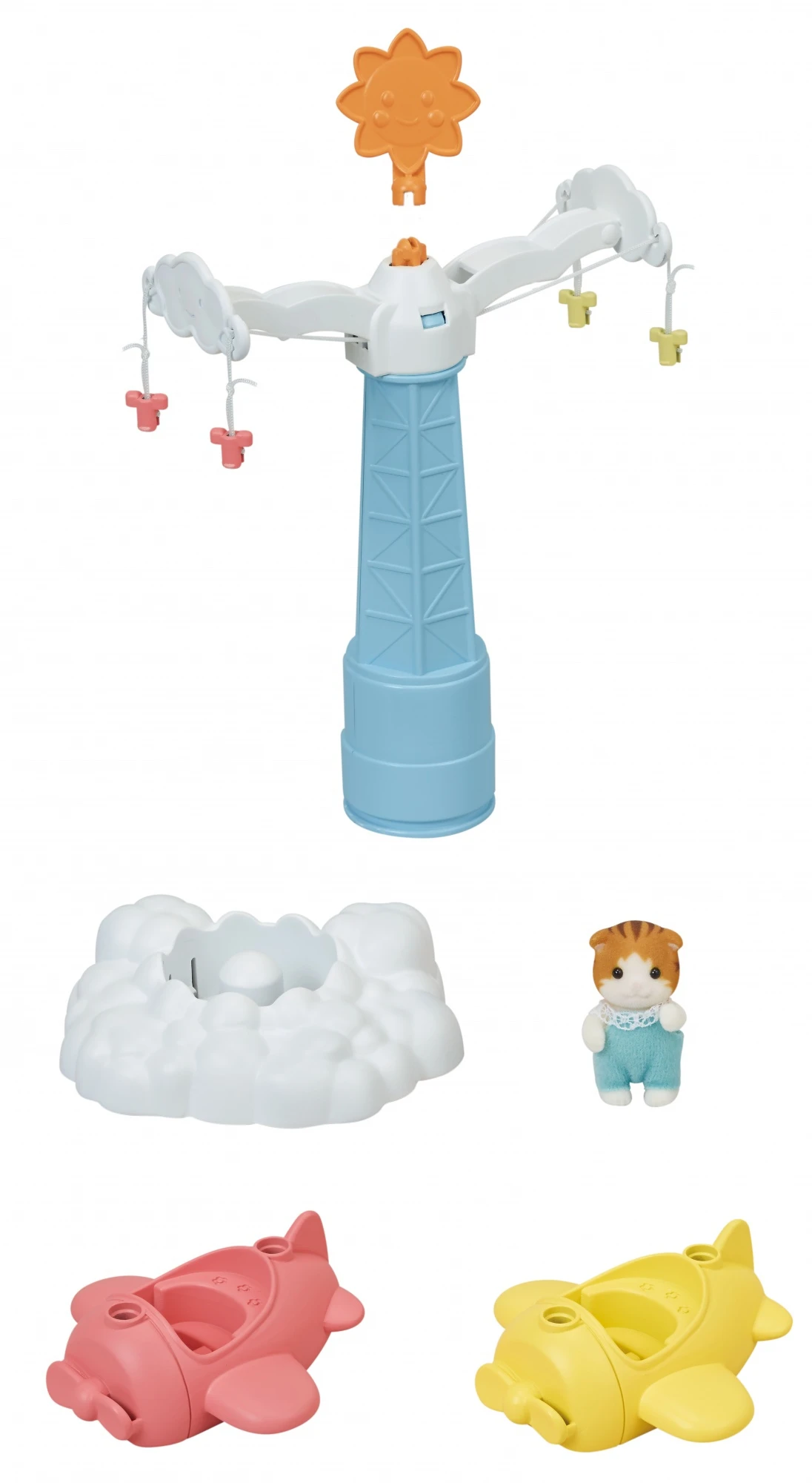 Sylvanian Families Baby Vliegtuigrit SF5334 4 Sylvanian Families Baby Vliegtuigrit SF5334 - Afbeelding 2