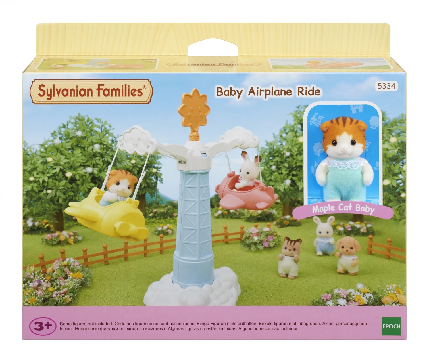 Sylvanian Families Baby Vliegtuigrit SF5334 3 Sylvanian Families Baby Vliegtuigrit SF5334