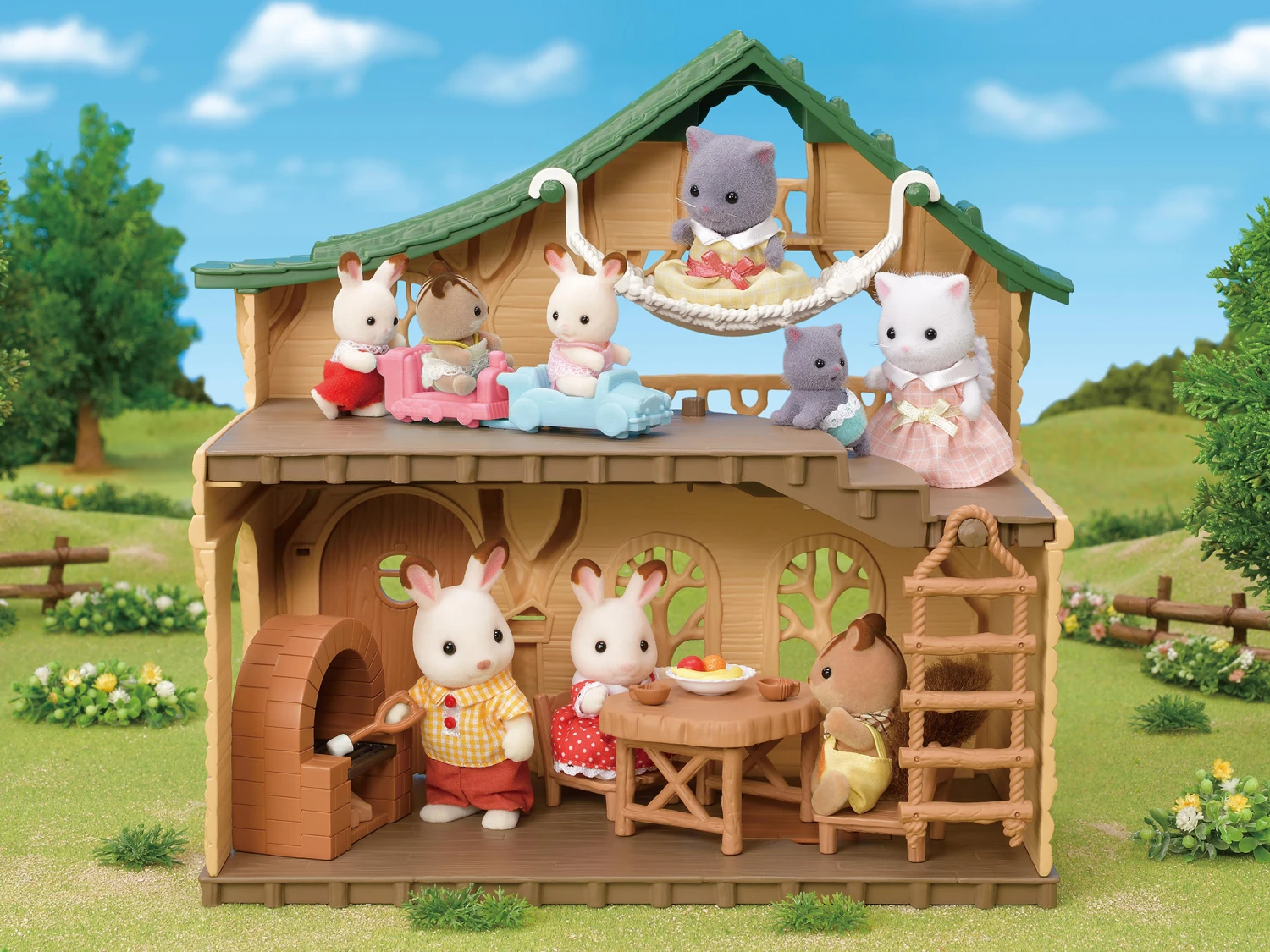 Sylvanian Families Blokhut Aan Het Meer SF5451 6 Sylvanian Families Blokhut Aan Het Meer SF5451 - Afbeelding 4