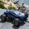 THOMAXX RADIOGRAFISCHE BESTUURBARE AUTO SCHAAL 1:16 X-TRUGGY SHADOW ASSASSIN RTR Blauw -Indoor Speelgoed Winkel 8719689408039 thomaxx rc auto blauw assassin speelactief.nl 1