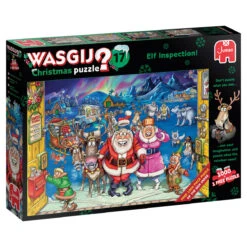 Jumbo 25003 Wasgij Legpuzzel Christmas-17 Elfinspectie 2×1000 Pcs