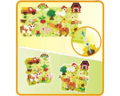 Aquabeads AB31838 Animal Farm Box Dag Op De Boerderij -Indoor Speelgoed Winkel AB31838 aqua beads 31838 animal farm box boerderijbox.png 4