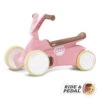 BERG Go2 Retro Pink -Indoor Speelgoed Winkel Bergtoys go2 retro pink 7 duwstang speelactief.nl