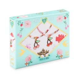 Djeco Armbandjes Maken Me&You Tila And Cherries -Indoor Speelgoed Winkel Djeco dj00017 armbandjes maken duo jewels tila and cherries 3