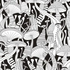 Glitter Kleurboek Night Forest -Indoor Speelgoed Winkel Glitter kleurboek Black edition Night Forest speelactief.nl 3