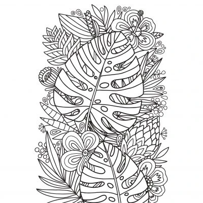 Glitter Kleurplatenboek Kleurboek Forest 6 Glitter Kleurplatenboek Kleurboek Forest - Afbeelding 4