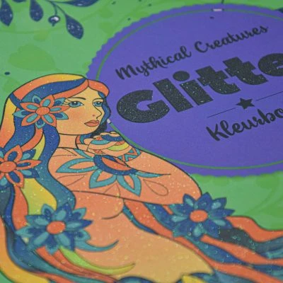 Glitterkleurboek Mythical Creatures 5 Glitterkleurboek Mythical Creatures - Afbeelding 3
