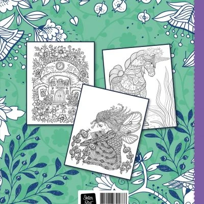 Glitterkleurboek Mythical Creatures 4 Glitterkleurboek Mythical Creatures - Afbeelding 2