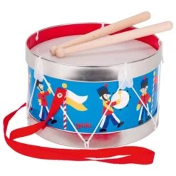Goki 61895 Trom Drum Kindertrommel Met Drumstokken