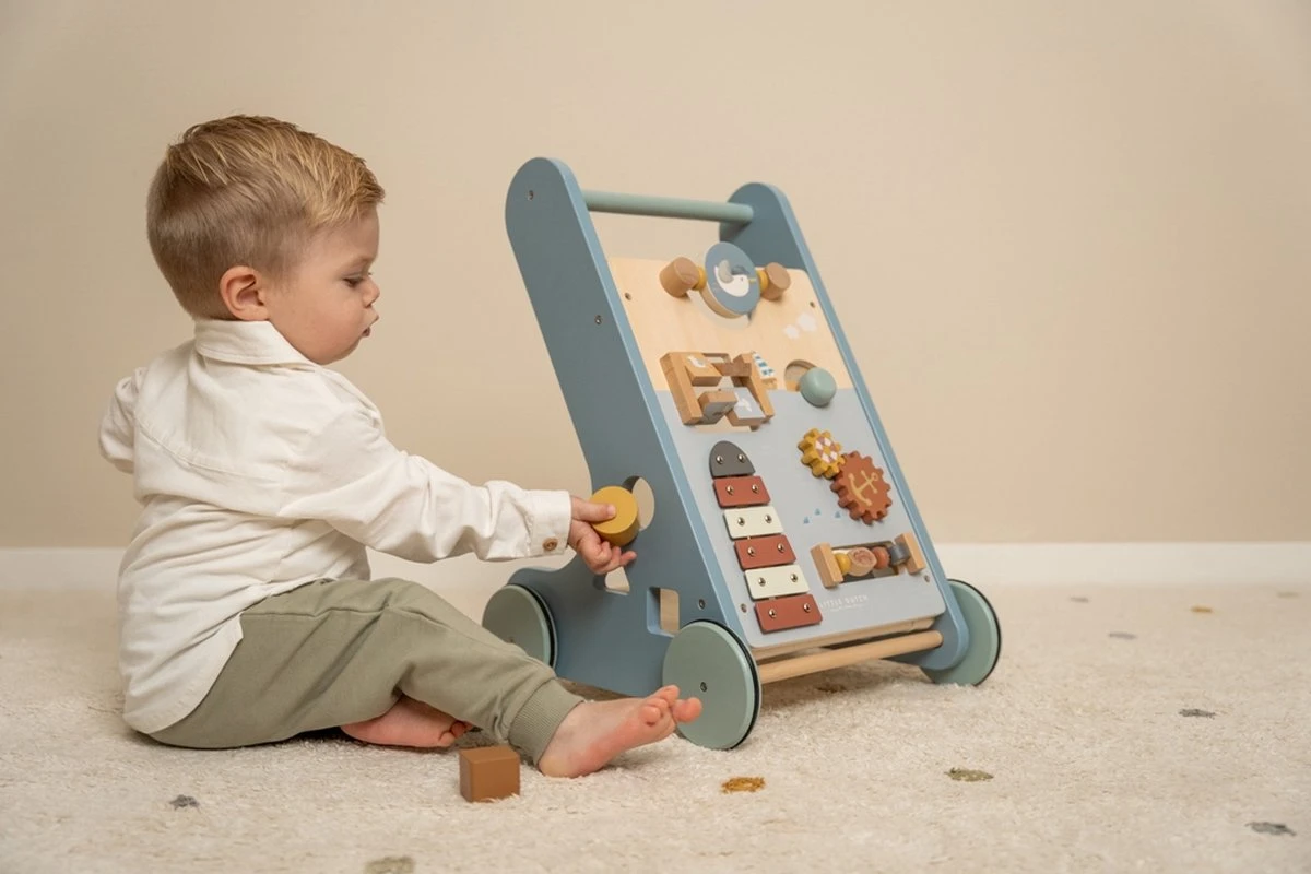 Little Dutch LD7107 Activiteiten Loopwagen Sailors Bay 4 Little Dutch LD7107 Activiteiten Loopwagen Sailors Bay - Afbeelding 2