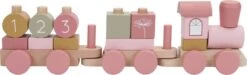 Little Dutch LD8035 Houten Blokkentrein Flowers FSC -Indoor Speelgoed Winkel LD8035 little dutch blokkentrein flowers 5