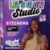 Lets Glow Studio Sticker Accessoire Set -Indoor Speelgoed Winkel LetsGlow Studio Sticker accessoire set