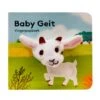 Vingerpop Boekje Baby Geit Baby/Peuterboek -Indoor Speelgoed Winkel Vingerpopboekje baby geit speelactief.nl
