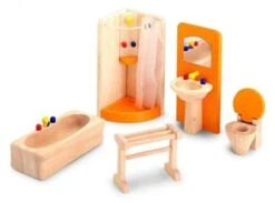 Bestsellers -Indoor Speelgoed Winkel badkamer poppenhuis pintoy 6572 1