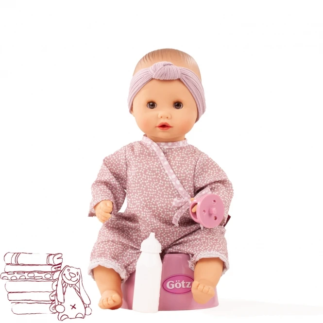 Götz Bad-en Plaspop Sleepy Aquini Girl Soft Mood 33 Cm. 3 Götz Bad-en Plaspop Sleepy Aquini Girl Soft Mood 33 Cm.
