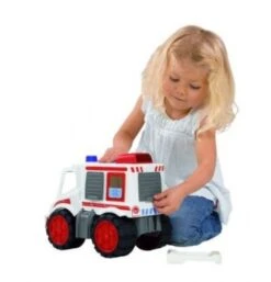 BIG Power Worker Midi Ambulance Zandbakspeelgoed -Indoor Speelgoed Winkel big power worker ambulance 56831 2