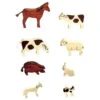 Houten Boerderijdieren -Indoor Speelgoed Winkel boerderijdieren set santoys f5149