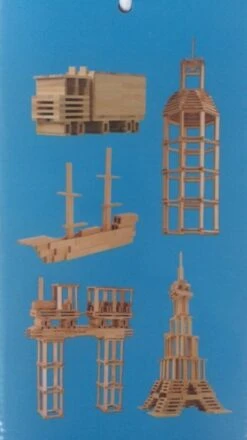 Bouwplankjes City Blocks 150 Stuks 10 Bouwplankjes City Blocks 150 Stuks -Indoor Speelgoed Winkel bouwplankjes 150 stuks 2