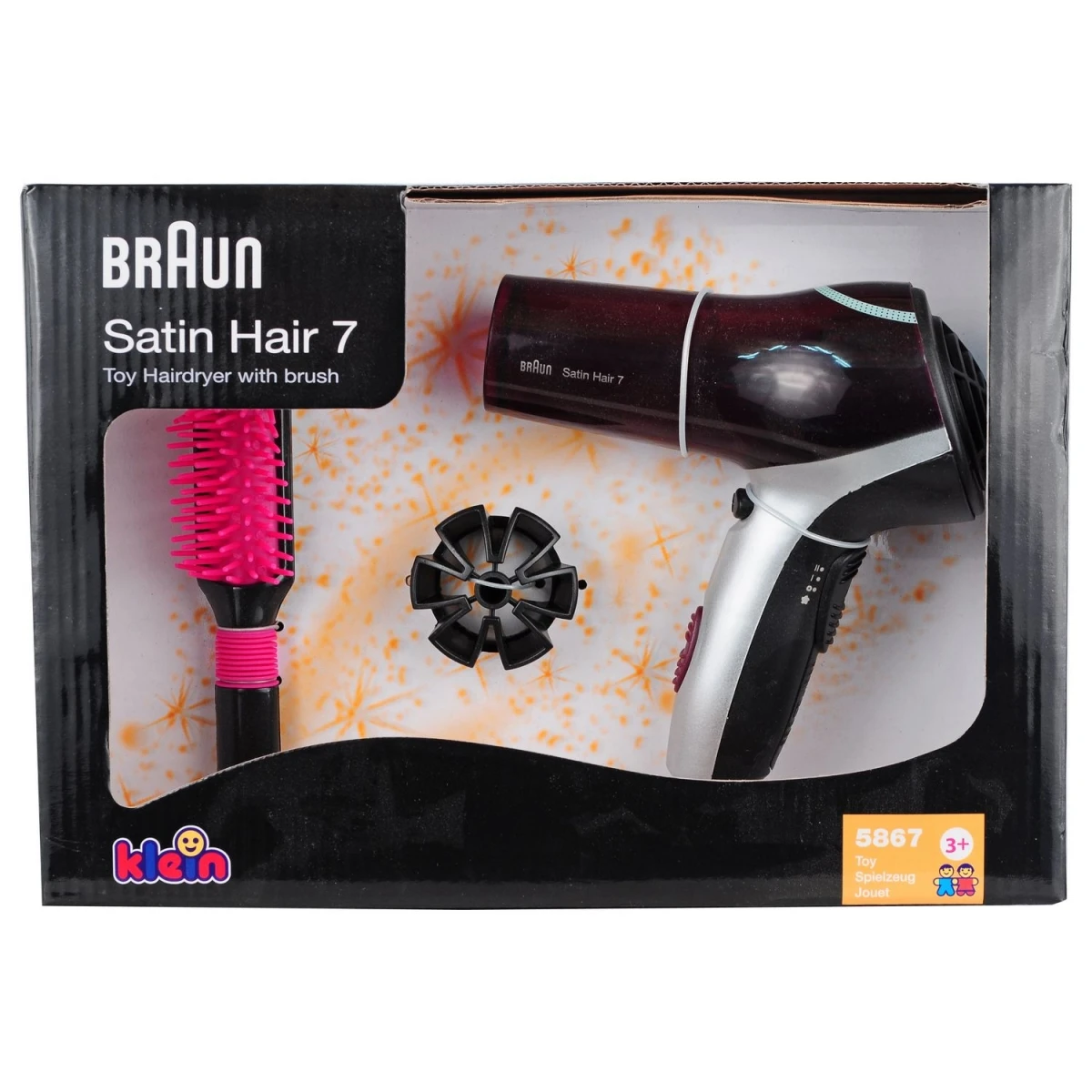 Fohn Set Braun Satin Hair 7 Met Borstel 5 Fohn Set Braun Satin Hair 7 Met Borstel - Afbeelding 3
