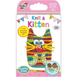 Brei Een Poes Knit A Kitten Knutselpakket -Indoor Speelgoed Winkel brei een poes knutselpakket 1