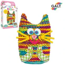 Brei Een Poes Knit A Kitten Knutselpakket -Indoor Speelgoed Winkel brei een poes knutselpakket 2