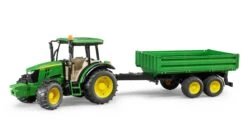 Bruder 2108 Tractor John-Deere 5115M Met Aanhanger 9 Bruder 2108 Tractor John-Deere 5115M Met Aanhanger -Indoor Speelgoed Winkel bruder 02108 tractor john deere 5115m met trailer scaled 1