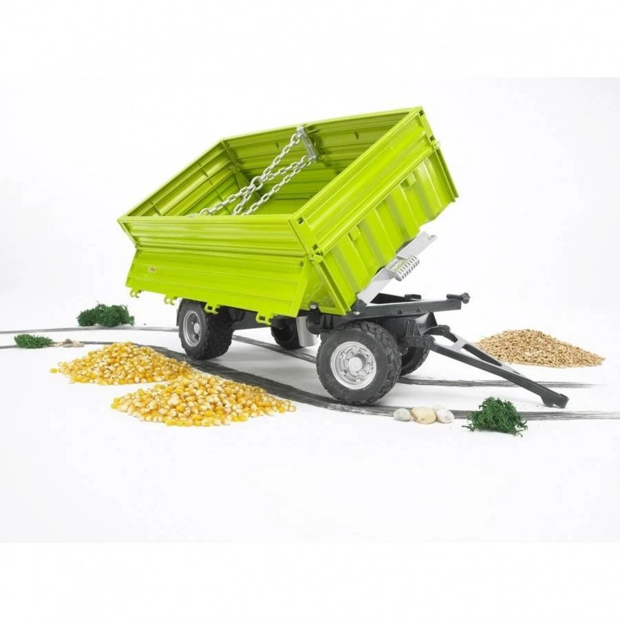 Bruder 2203 3-zijdige Kipper Fliegl +zijborden 6 Bruder 2203 3-zijdige Kipper Fliegl +zijborden - Afbeelding 4