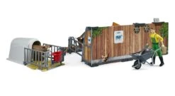 Bruder 62611 Koe- En Kalverstal Met Boer 11 Bruder 62611 Koe- En Kalverstal Met Boer -Indoor Speelgoed Winkel bruder 62611 koe en kalverstal met boer 4