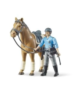 Bruder 62507 Politie Te Paard B-World -Indoor Speelgoed Winkel bruder bruder 62507 politie speelfiguur met paard 1