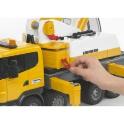 Bruder 03570 Kraanwagen Scania R-series Met Liebherr Telescoopkraan -Indoor Speelgoed Winkel bruder kraanwagen scania r series met liebherr telescoopkraan met licht en geluid 1