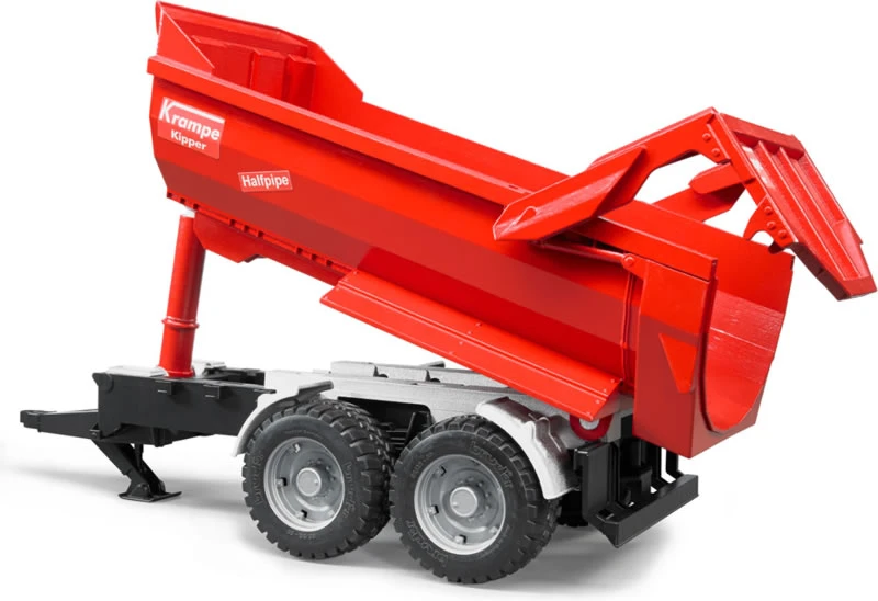 Bruder 02225 Tandemas Aanhangwagen Halfpipe Trailer Krampe 5 Bruder 02225 Tandemas Aanhangwagen Halfpipe Trailer Krampe - Afbeelding 3