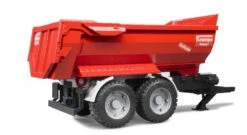 Bruder 02225 Tandemas Aanhangwagen Halfpipe Trailer Krampe