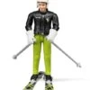 Bruder 60040 Man Op Skies Skiër -Indoor Speelgoed Winkel bruder 60040 skier incl accessoires man met skies