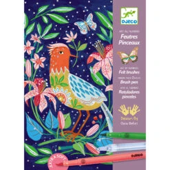 Djeco Kleuren-op-nummer In-de-tuin Knutselset