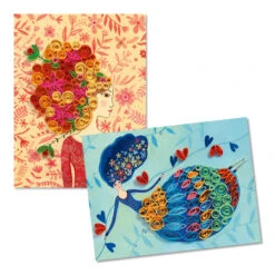 Djeco Knutselset Quilling Wervelend Haar En Petticoats -Indoor Speelgoed Winkel djeco knutselset quilling werveelend haar en petticoats 4