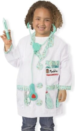 Melissa & Doug Doktersset Verkleedkleren Dokter Meliss&Doug -Indoor Speelgoed Winkel doktersset doktersjas verkleedkleding melissadoug speelactief.nl 2