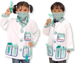 Melissa & Doug Doktersset Verkleedkleren Dokter Meliss&Doug -Indoor Speelgoed Winkel doktersset doktersjas verkleedkleding melissadoug speelactief.nl 3