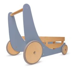 Kinderfeets Cargo Walker Duwkar En Speelgoedkist In 1. -Indoor Speelgoed Winkel duwkar kinderfeets cargo walker blauw 3