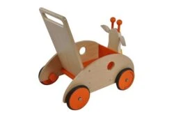 Duwkar – Loopwagen Scratch Giraffe -Indoor Speelgoed Winkel duwkar scratch giraffe 2