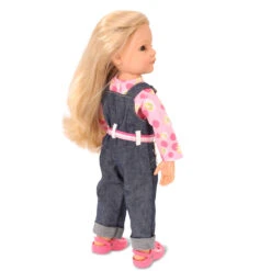 Gotz Poppen Kledingset Denim Tuinbroek -Indoor Speelgoed Winkel gotz 3402191 kledingset tuinbroek 2