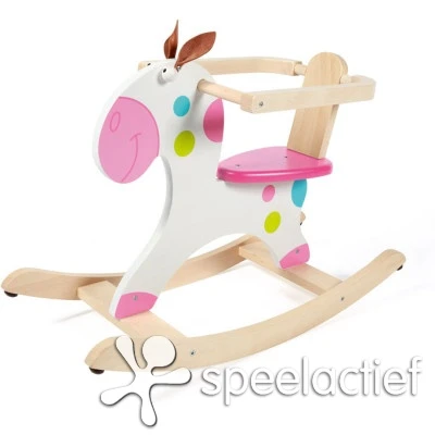 Hobbelpaard Scratch – Dots 3 Hobbelpaard Scratch – Dots