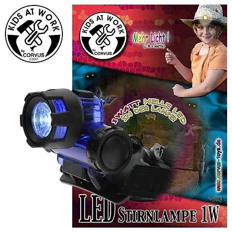 Kids At Work Hoofdlamp LED Lamp Scouting Outdoor 3 Kids At Work Hoofdlamp LED Lamp Scouting Outdoor