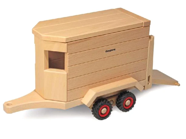 Houten Paardentrailer Fagus 3 Houten Paardentrailer Fagus