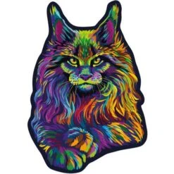 Bestsellers -Indoor Speelgoed Winkel houten puzzel wooden wild cat L300