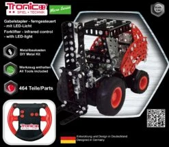 Tronico Micro Radiografisch Bestuurbare IF Hetruck – 1 : 64 -Indoor Speelgoed Winkel if heftruck tronico micro 9510 8 1