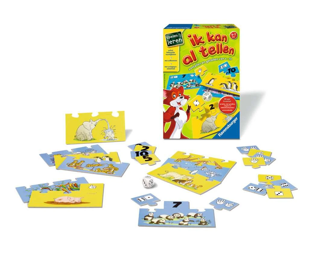 Ik Kan Al Tellen Kinderspel Ravensburger Spellen 4 Ik Kan Al Tellen Kinderspel Ravensburger Spellen - Afbeelding 2