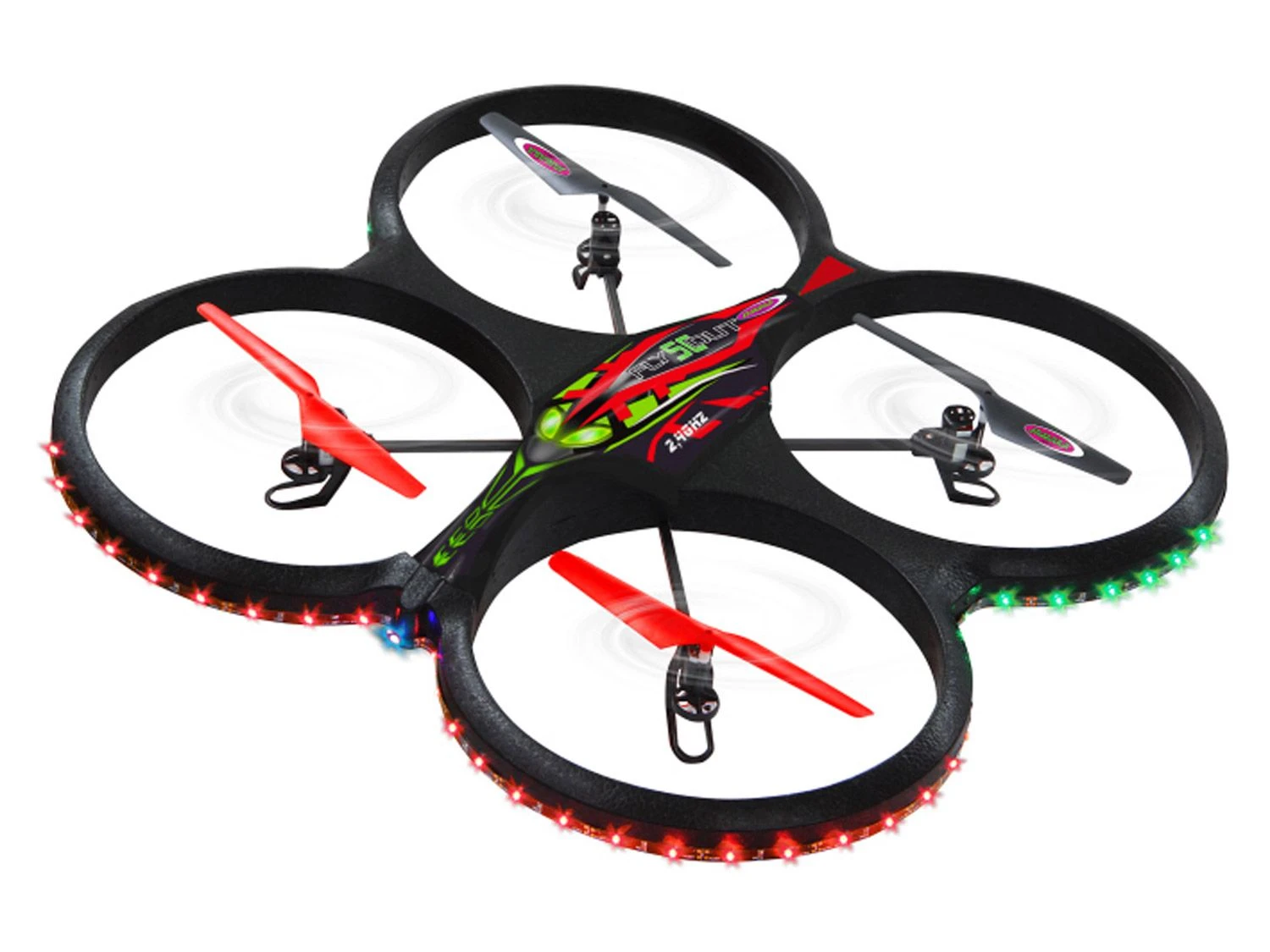 Drone Jamara Flyscout Quadrocopter Compass/LED 3 Drone Jamara Flyscout Quadrocopter Compass/LED