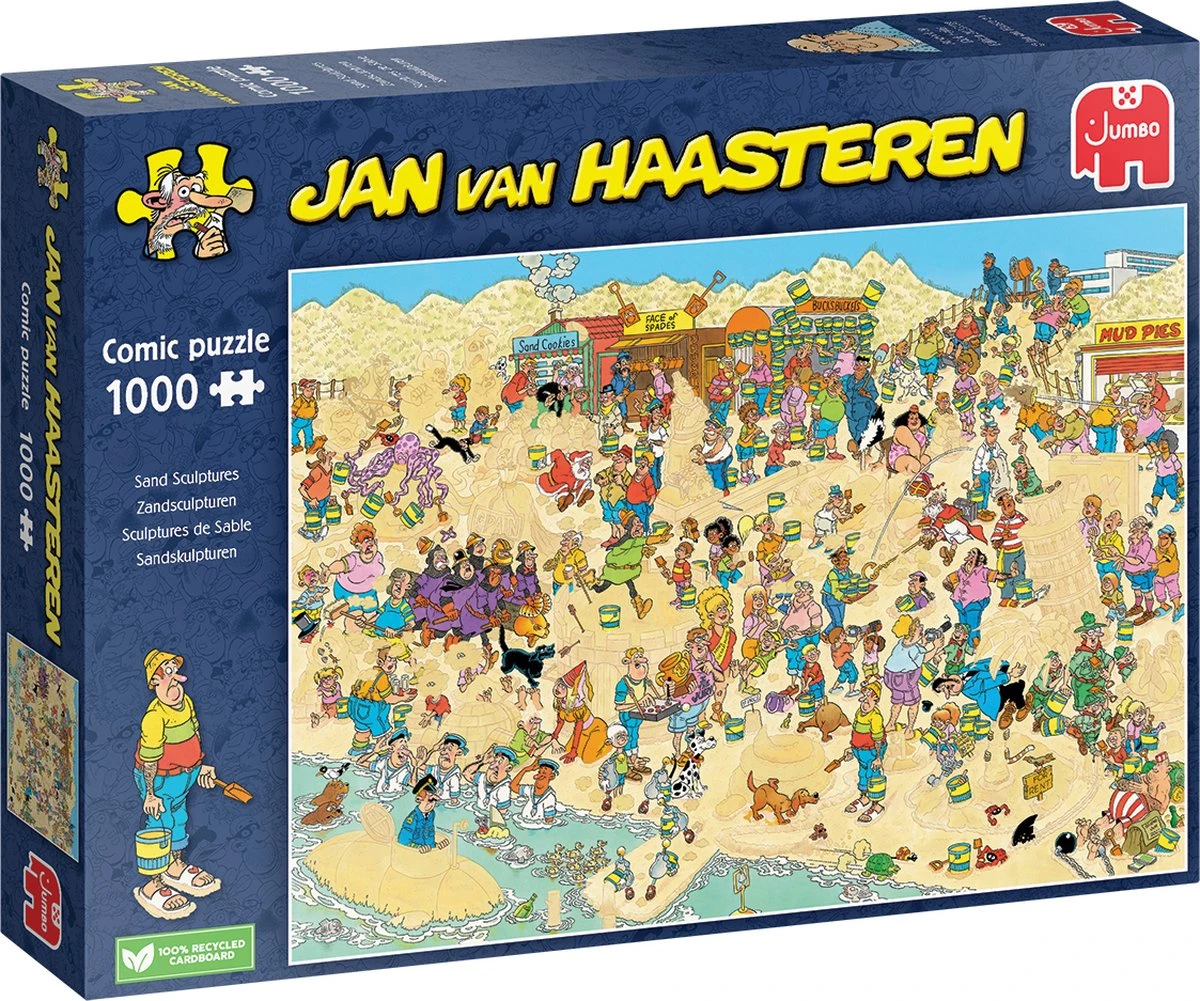 Jumbo 20071 Zandsculpturen Puzzel1000 Stukjes 3 Jumbo 20071 Zandsculpturen Puzzel1000 Stukjes